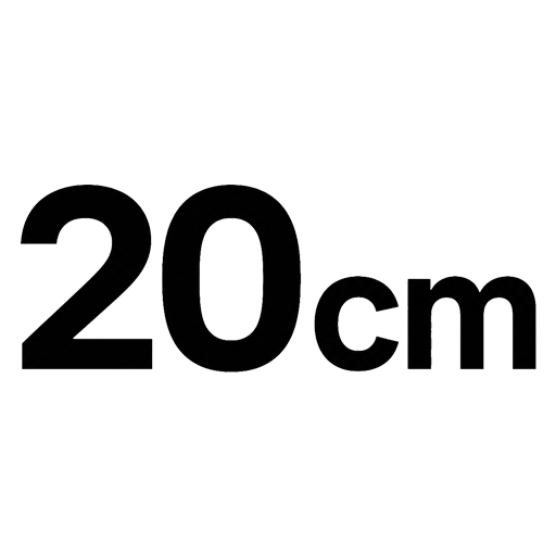 popisné čísla 20cm