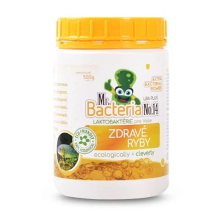 Aktivátor Mr.Bacteria No.14, laktobaktérie pre zdravé ryby , 500g