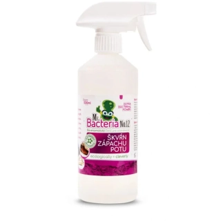 Čistič Mr.Bacteria No.12, na odstraňovanie škvŕn,zápachu a potu, 0.5L
